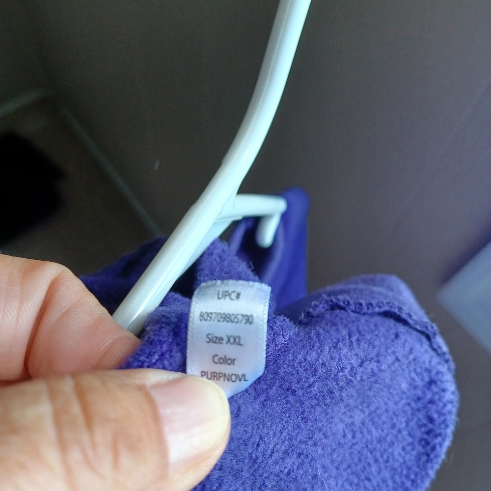 Purple fleece - Picture 5 of 9
